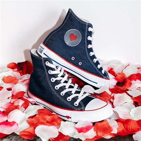 Converse noir coeur outlet