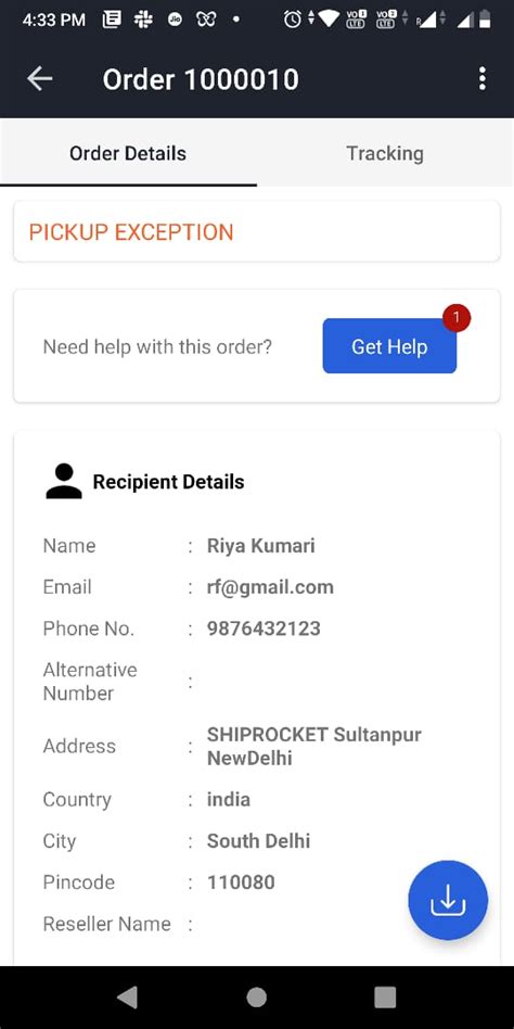 Shiprocket App: How to escalate my order pickup? : Customer Support