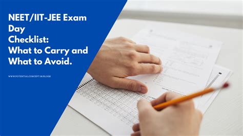 JEE Main 2023 Exam Day Guidelines: Items to Carry