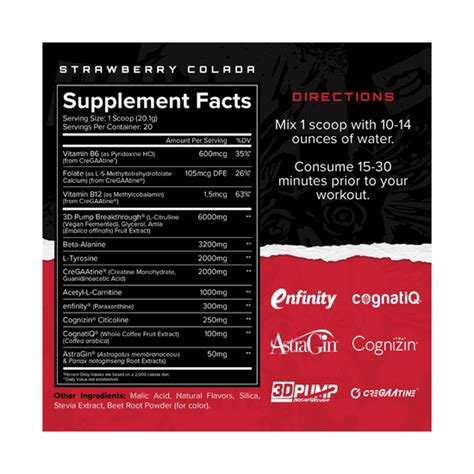 Unmatched BH2K Pre Workout 20 Servings– Protein Nation