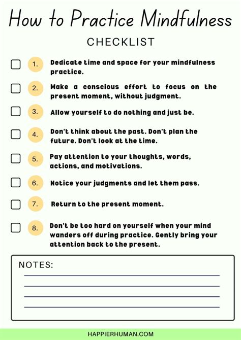 23 Printable Mindfulness Worksheets for Adults in 2024 - Happier Human