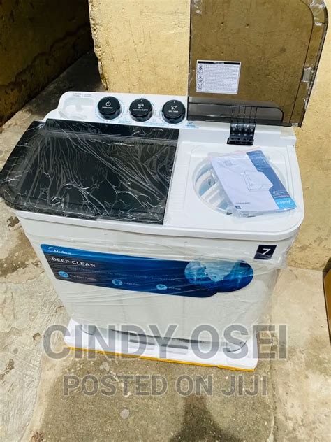 Image result for Midea Semi Auto Washing Machine