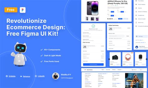 Ecommerce Free UI Kit | Figma