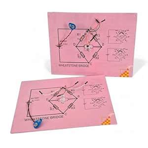 StepsToDo Handmade Wheatstone Bridge Project on Cardboard with Complete ...