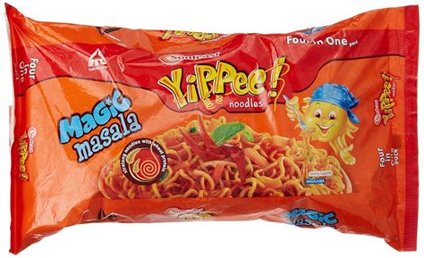 Sunfeast Yippee Noodles Magic Masala Four in One Pack, 255.2g : Amazon ...