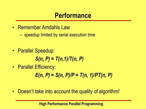 Image result for High Performance Parallel Programming