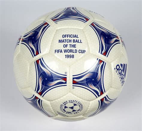 Adidas Tricolore, 1998 World Cup finals official match ball. | Adidas ...