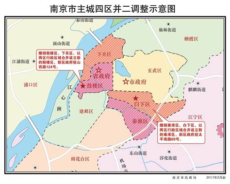 南京有几个区 分别是哪些，南京主城区包括哪些地方