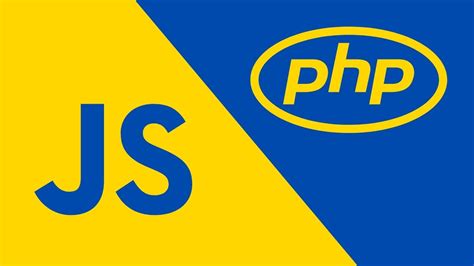 JavaScript Vs. PHP: Difference between JavaScript and PHP