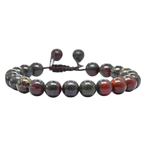 Dragon Bloodstone Pyramid - Premium Crystal Pyramids