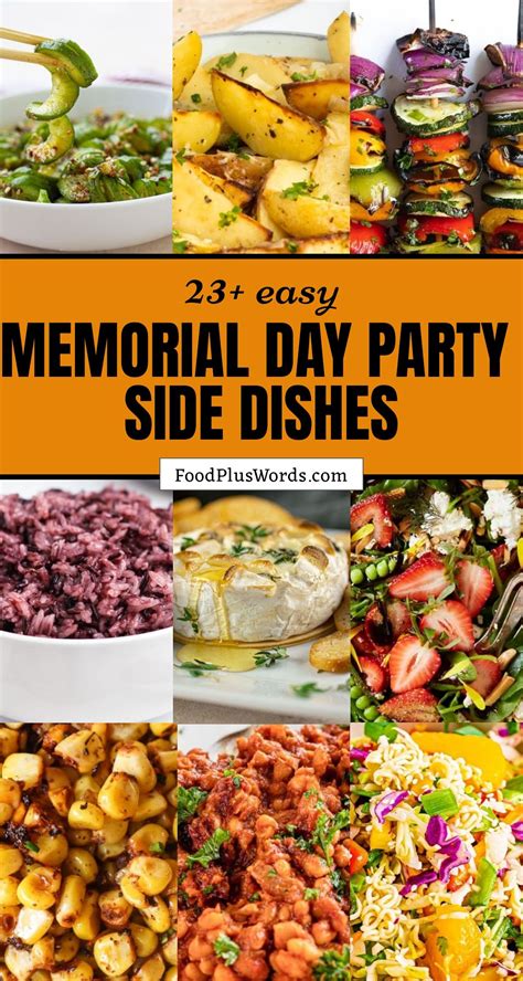 23+ Easy Memorial Day Party Side Dishes | Side dishes, Cookout menu ...
