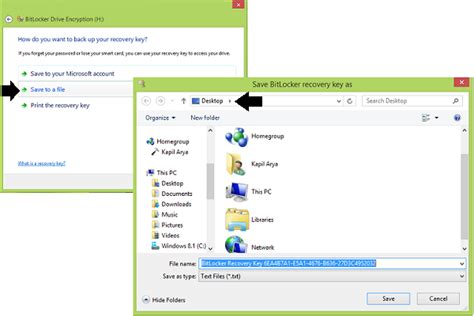 Image result for BitLocker Recovery Key Location