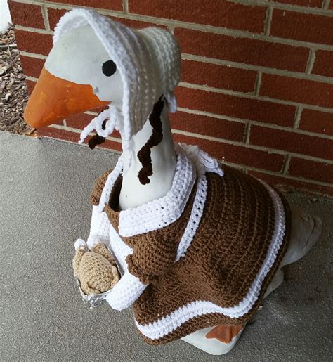 crochet goose clothes patterns