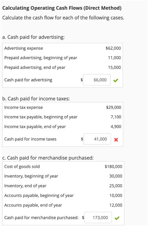 Image result for How Do You Calculate Cash Flow When Using the Direct Method