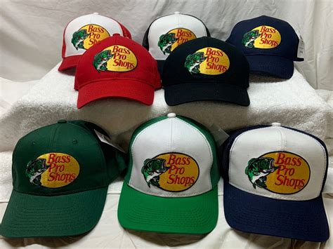 Buy Bass Pro Shops Hat Embroidered or Silk screen Logo Mesh Fishing ...