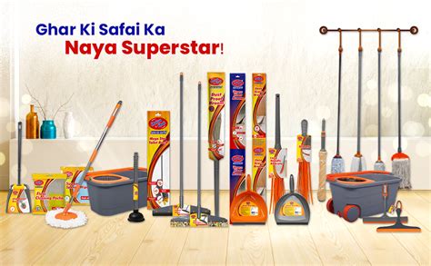Chakaachak ECO Spin Bucket MOP with 4 Wheels,Bucket Floor Cleaning ...