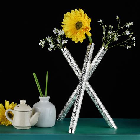 Completely handcrafted, made in Brass, silver plated and lacquered ...