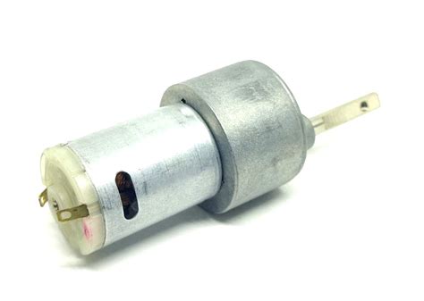 Buy INVENTO 1pcs 12v 10 Kg-cm 300 RPM Side Shaft High Torque Geared DC ...