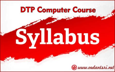 Image result for Computer DTP Course Syllabus