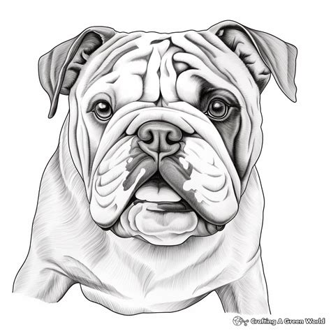 Bulldog Coloring Pages