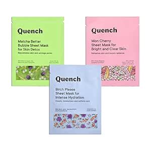 Buy QUENCH BOTANICS Korean Sheet Mask Kit Combo | Face Masks For ...