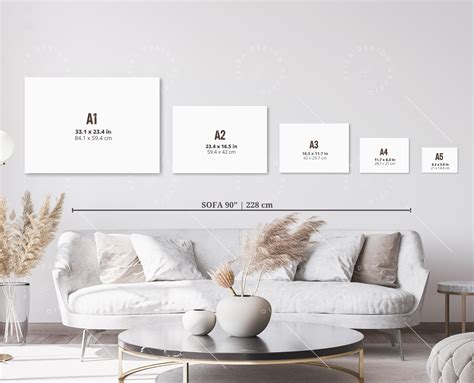 Wall Art Size Guide, Frame Size Guide, Poster Size Guide, Print Size ...