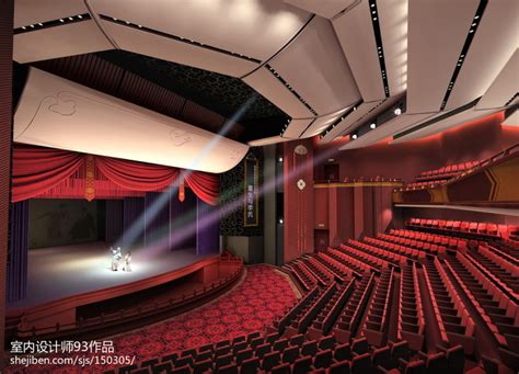 500万元文化艺术2000平米装修案例_效果图 - 剧院设计案例效果图 - 设计本