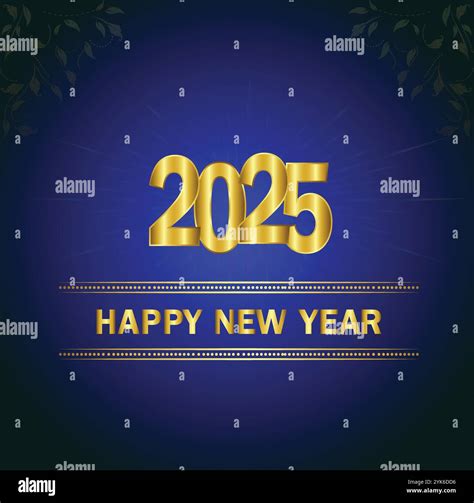 2025 happy new year Stock Vector Images - Alamy