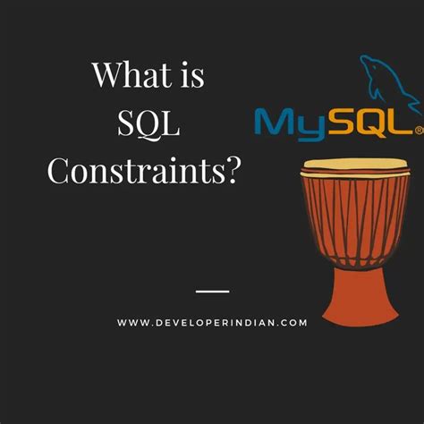 Image result for SQL Constraints