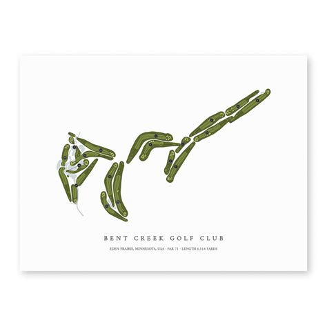 Bent Creek Golf Club | Golf Course Map