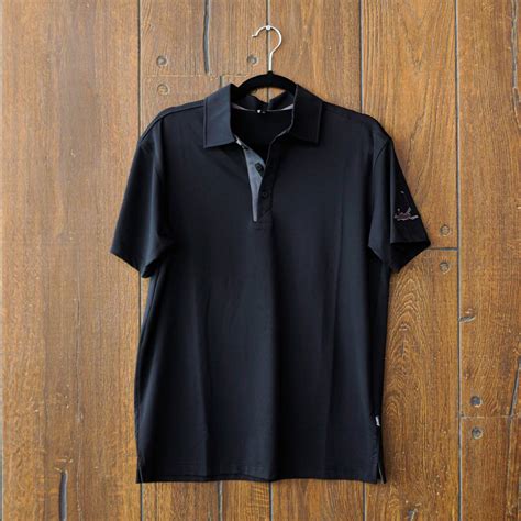 Loft 8 Black Golf Shirt