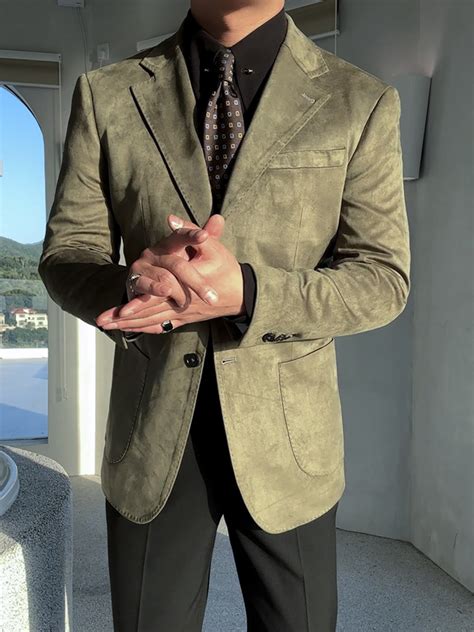 Men’s Naples Slim Fit Suede Blazer - SuedeBlazer® Official Online Site ...
