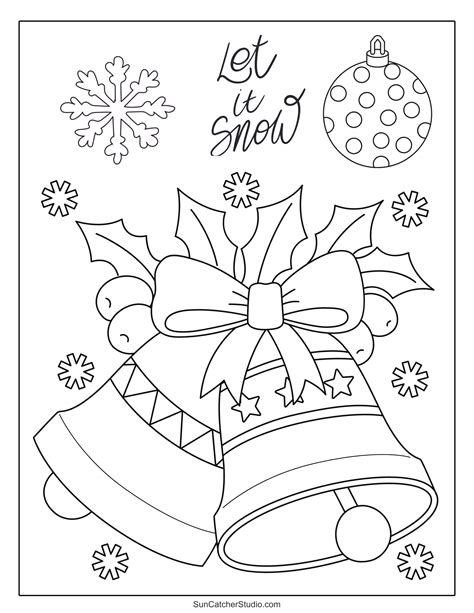 Christmas Color Pages Printable Free | Fanny Printable