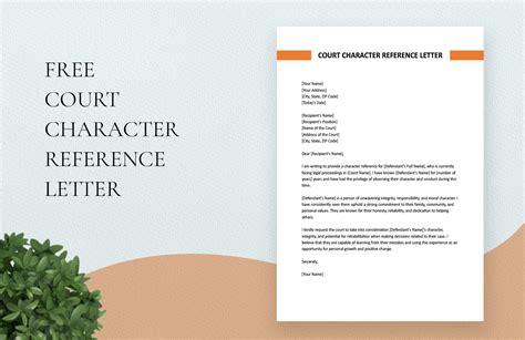 Character Reference Letter 的图像结果