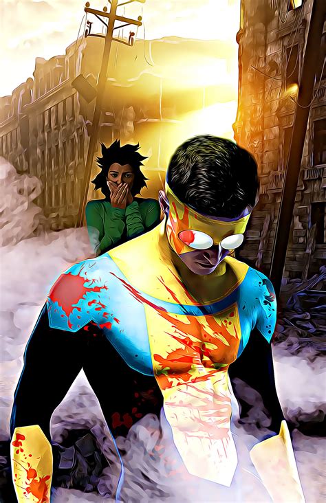 Invincible Fan Art (Revised) by YoomisPlace on DeviantArt