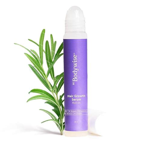 Buy Be Bodywise Rosemary Hair Growth Serum (Roll On) | 3% Redensyl, 2% ...