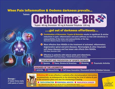 Trypsin 48 mg, Bromelain 90 mg & Rutoside Trihydrate 100 mg ...
