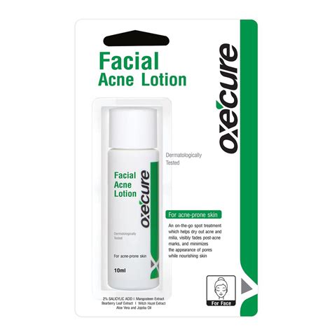 Boots, OXECURE FACIAL ACNE LOTION