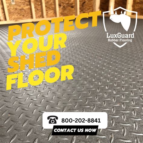 rubber flooring | shed garage flooring | industrial (@luxguardflooring ...