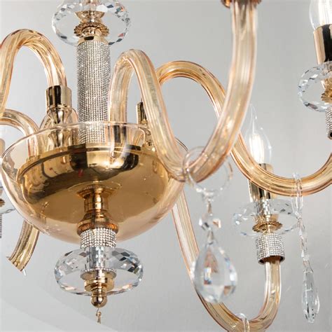 Luxury Italian Design Handmade Glass Chandelier