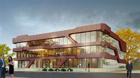 Realistic exterior renderings...for a commercial building | Freelancer