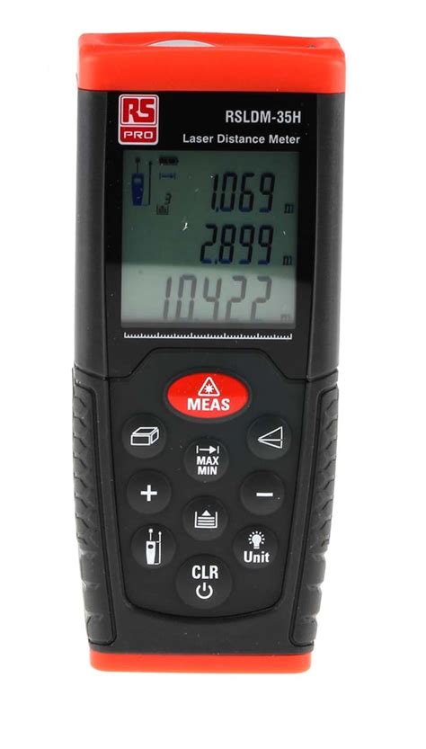 RS PRO | RS PRO RSLDM-35H Laser Measure, 0.05/35 μm Range, ±1.5 mm ...