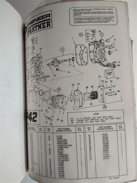 Pioneer Chainsaw Illustrated Parts Catalog