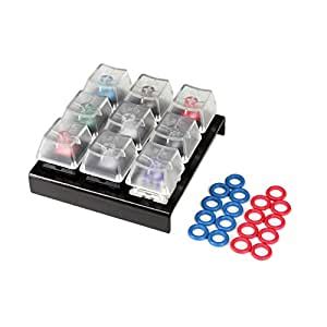 WASD 9-Key Cherry MX/Zealio Switch Tester with Keycaps and O-Ring ...