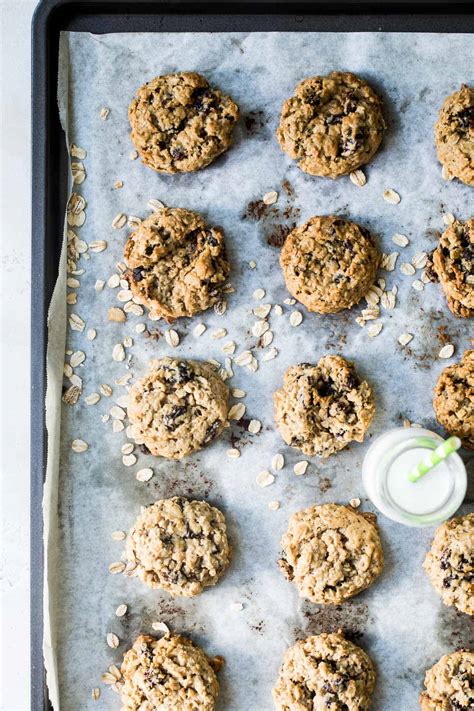 Soft Baked Oatmeal Raisin Cookies - Foodness Gracious