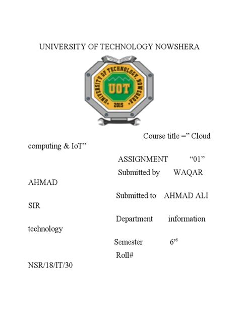 Image result for Cloud Computing Assignment