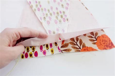 Image result for Machine Lines Over Triangle Quilt Tutorial