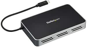 StarTech.com 6-Slot Thunderbolt 3 SD Card Reader - Portable - SD/SDHC ...