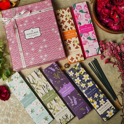 Buy Aroma Incense Collection Gift Box Online in India - Mypoojabox.in