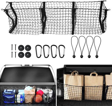 Buy 3 Pocket Cargo Net for Pickup Truck Bed,Truck Bed Cargo net for SUV ...